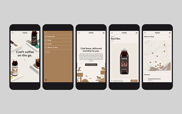 Hatch冷咖啡饮料设计